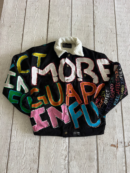 "OG" Moreno Guapo Black Corduroy Jacket